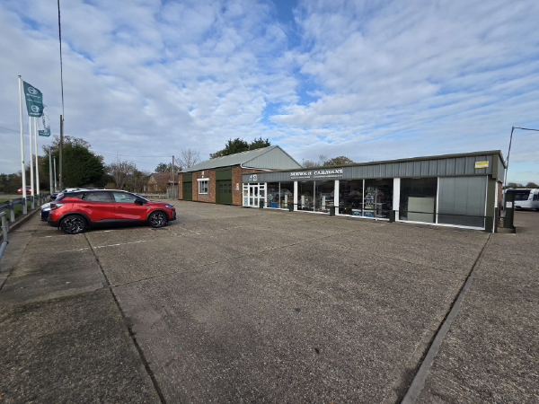 Norwich Caravans showroom